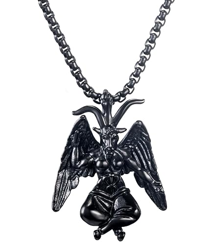 Amazon.com: Chaoticfashion Sigil of Saturn AZAZEL Necklace